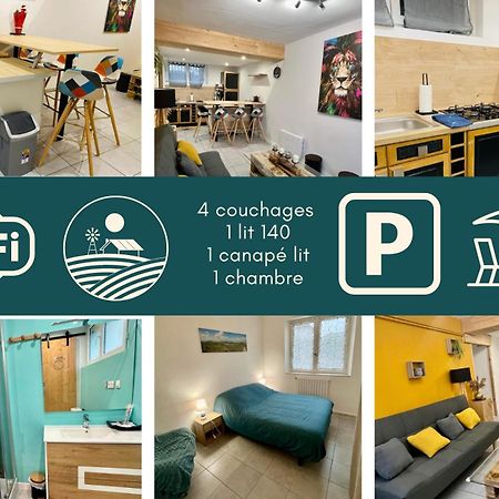 Studio 40M2 Plein Pied Avec Parking Jussac Exterior foto